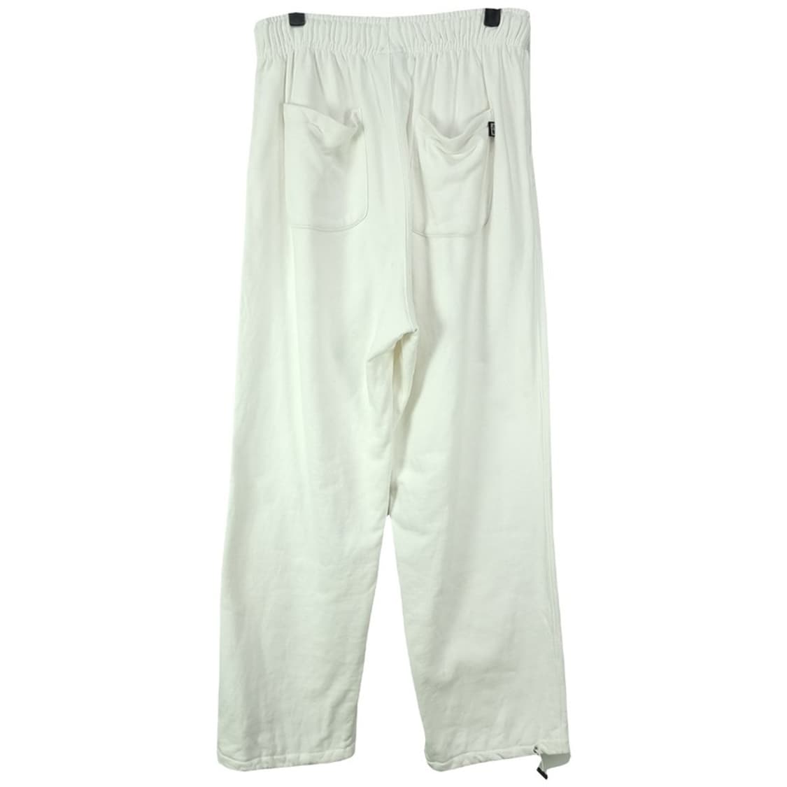 [낫포너드] 로고 프린팅 와이드 스웻 팬츠 아이보리 M19506 상품이미지3