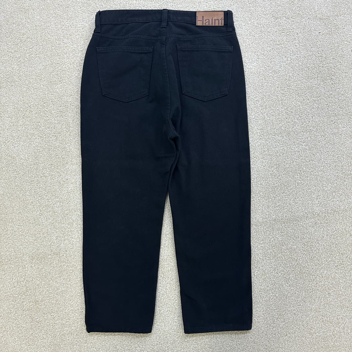 L 헤인트 블랙 데님 팬츠 0316D  상품이미지5