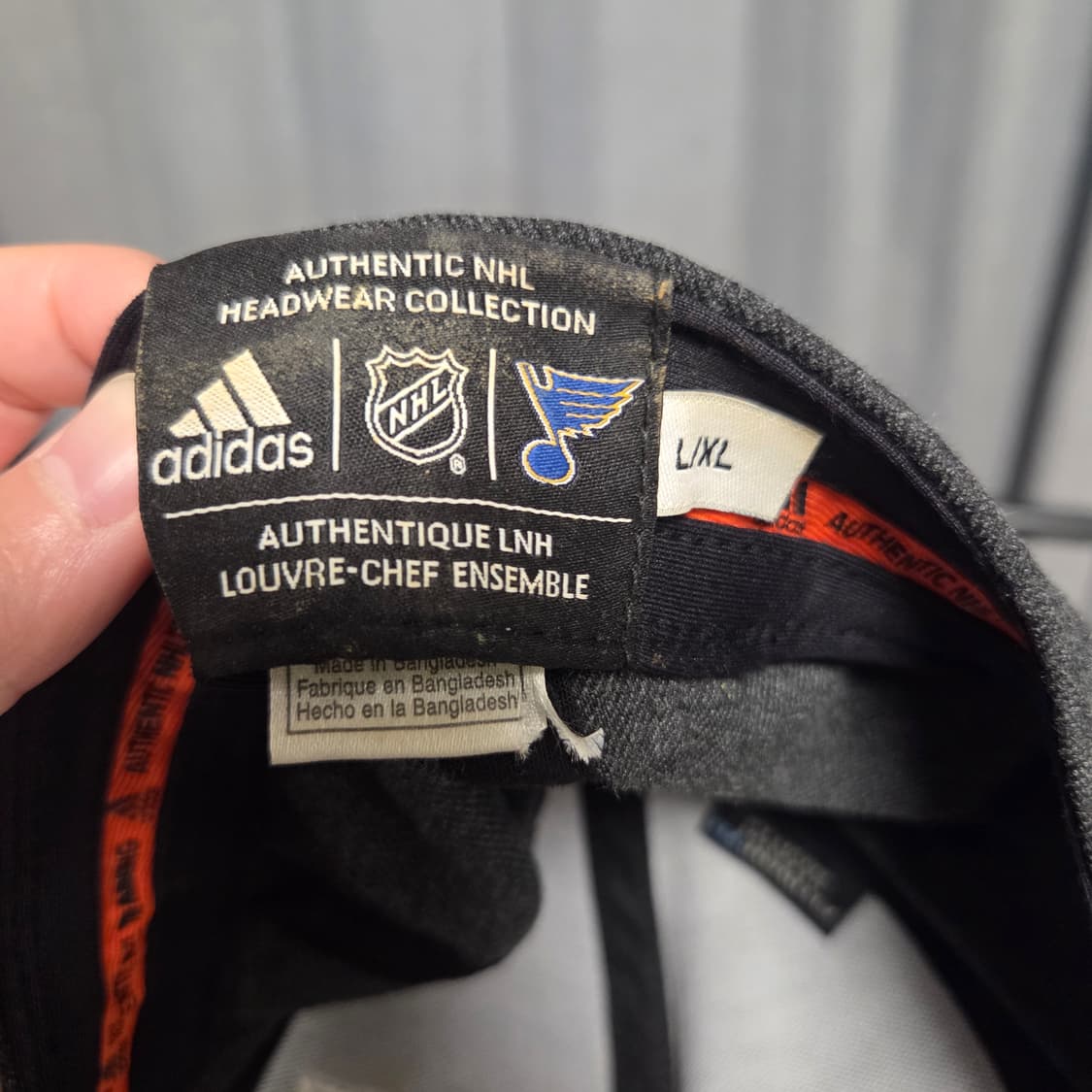 Adidas 아디다스 NHL 캡 모자 L-XL 상품이미지6