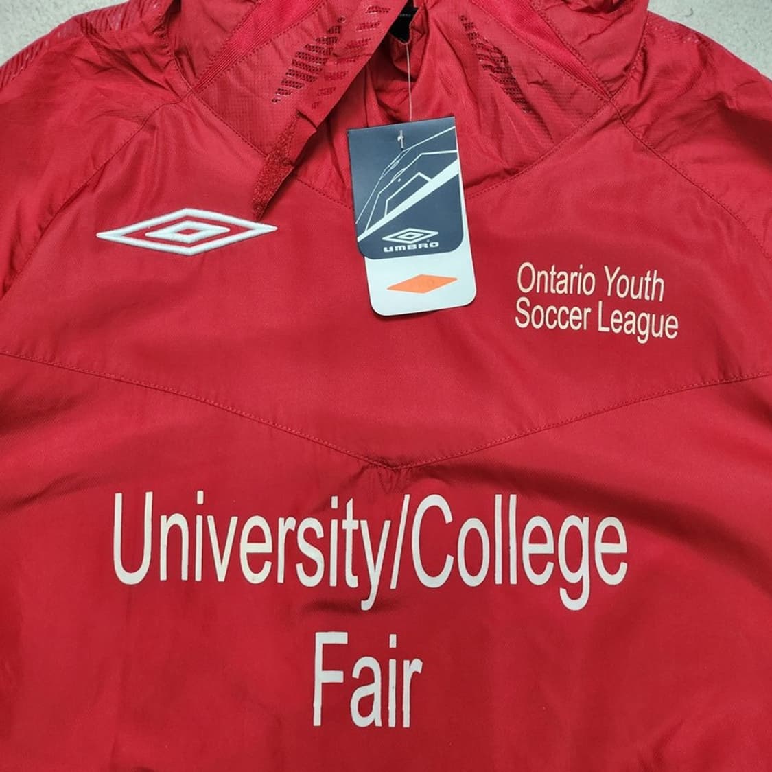 (새상품) UMBRO 온타리오유스 프린팅 후드티 Men XL 상품이미지2