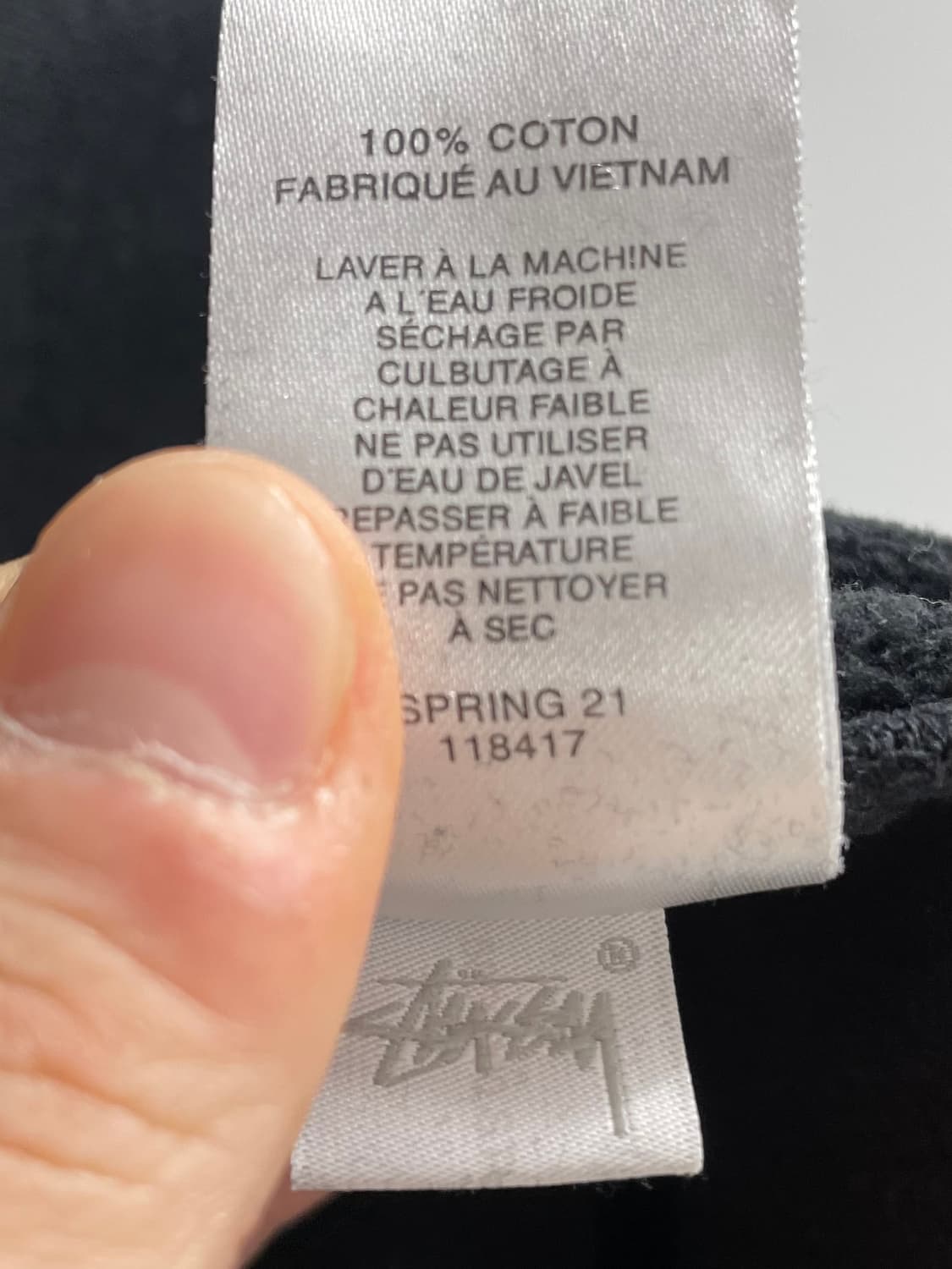 스투시 빅사이즈 오버다이드 스웻 후드티 (on.227) 상품이미지6