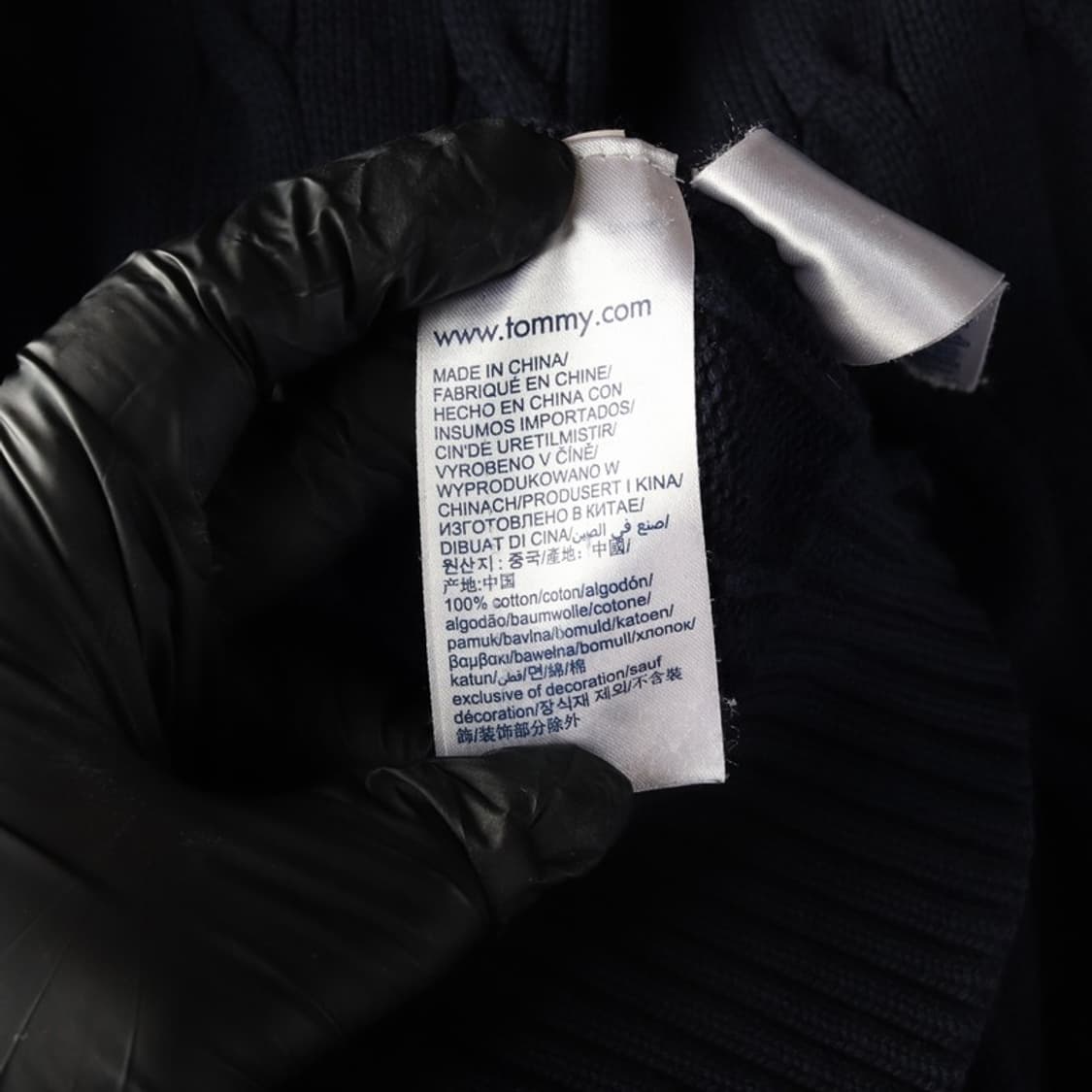 타미힐피거 코튼 케이블 꽈배기 니트 XL 상품이미지6