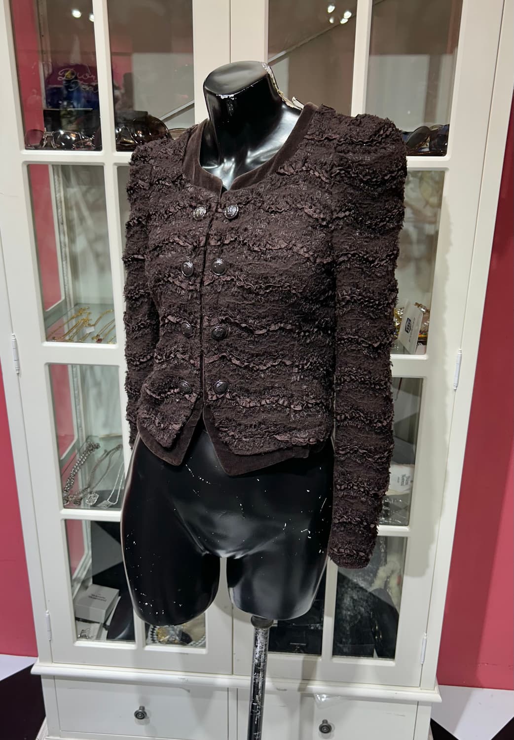 egoist tweed jacket 에고이스트 트위드 나폴레옹 자켓 상품이미지1