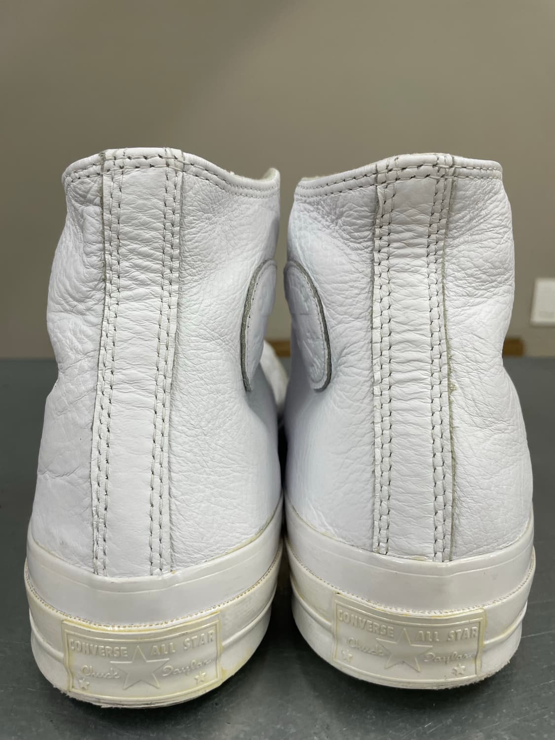 컨버스 척테일러 올스타 모노크롬 레더 화이트 280 (gr-4117) 상품이미지8