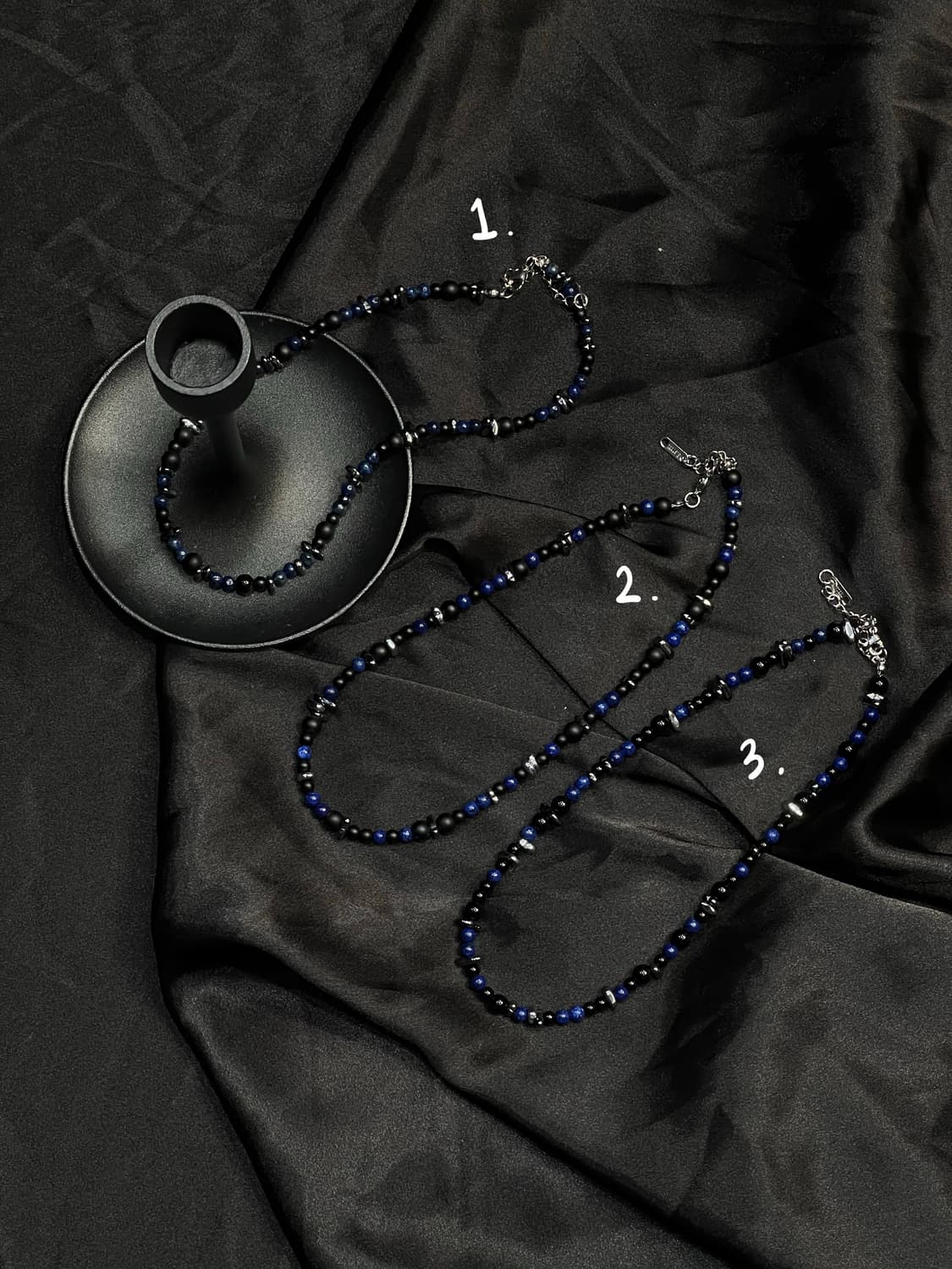 TAMOON LAPIS NECKLACE 상품이미지2