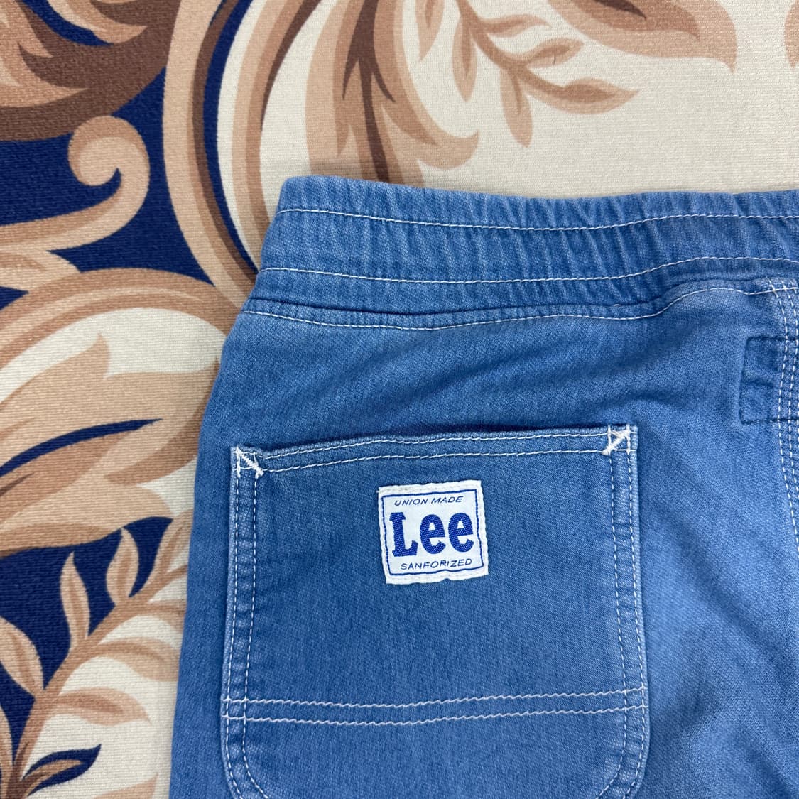 (우먼즈S) JPN 리 LEE 밴딩 조거 데님팬츠 상품이미지6