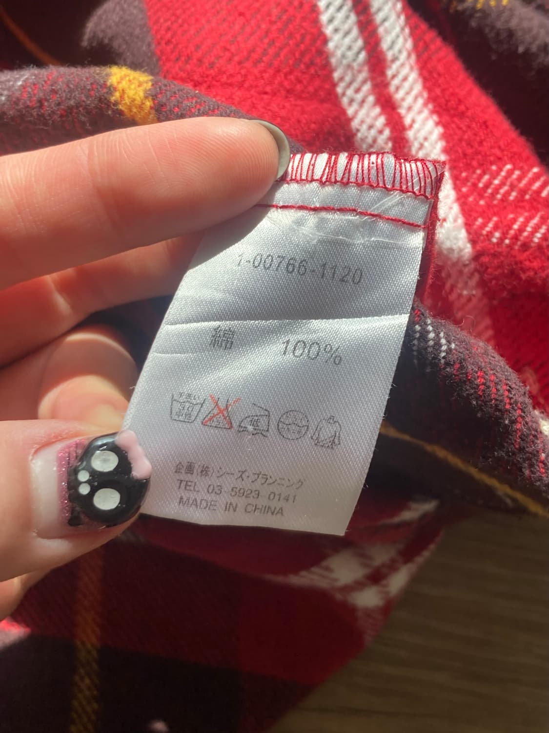 드럭 스토어즈 drug store's 하구미룩 모리걸 체크 패치 원피스  상품이미지7