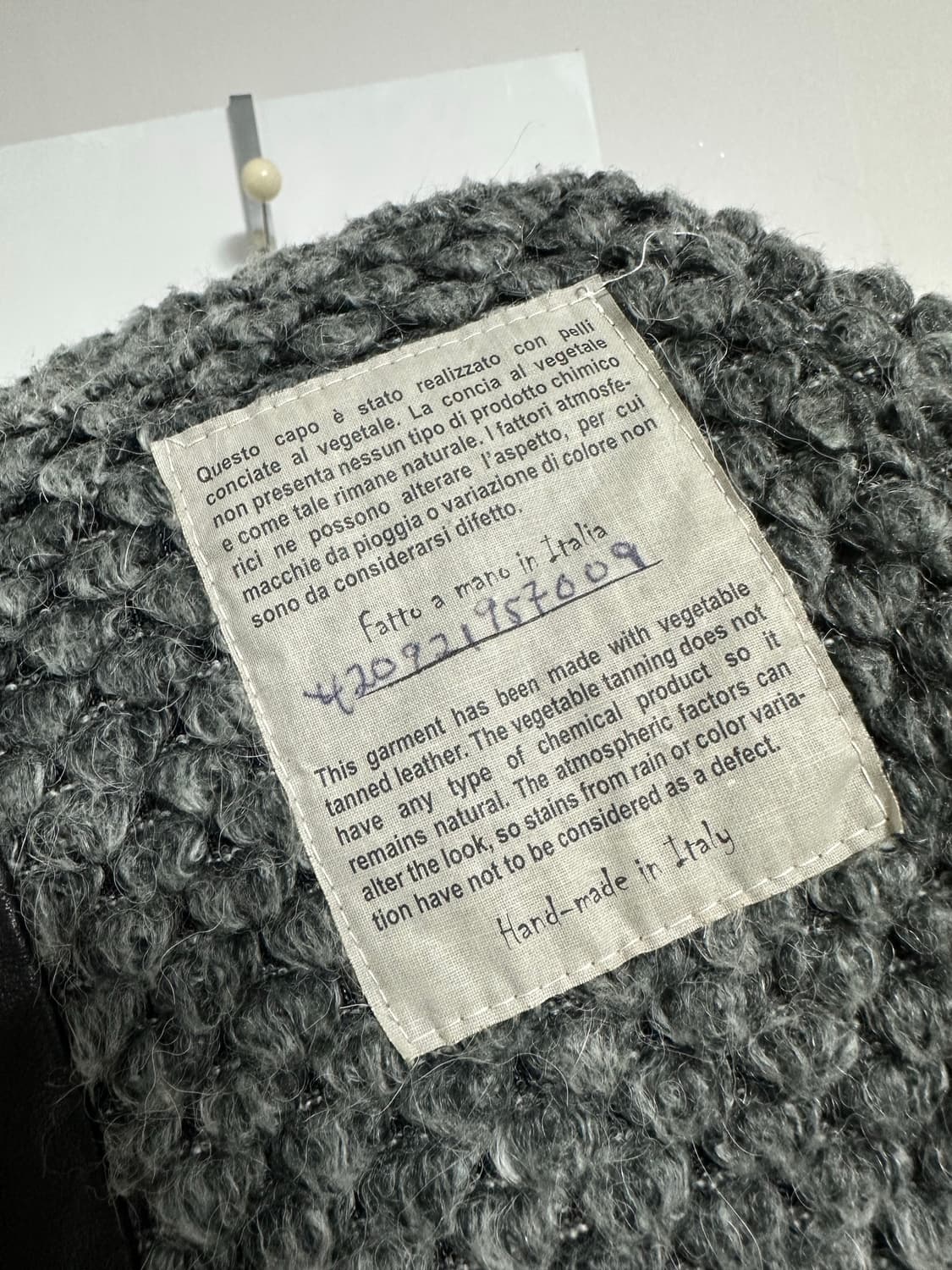 조르지오 브라토 레더 자켓 상품이미지5