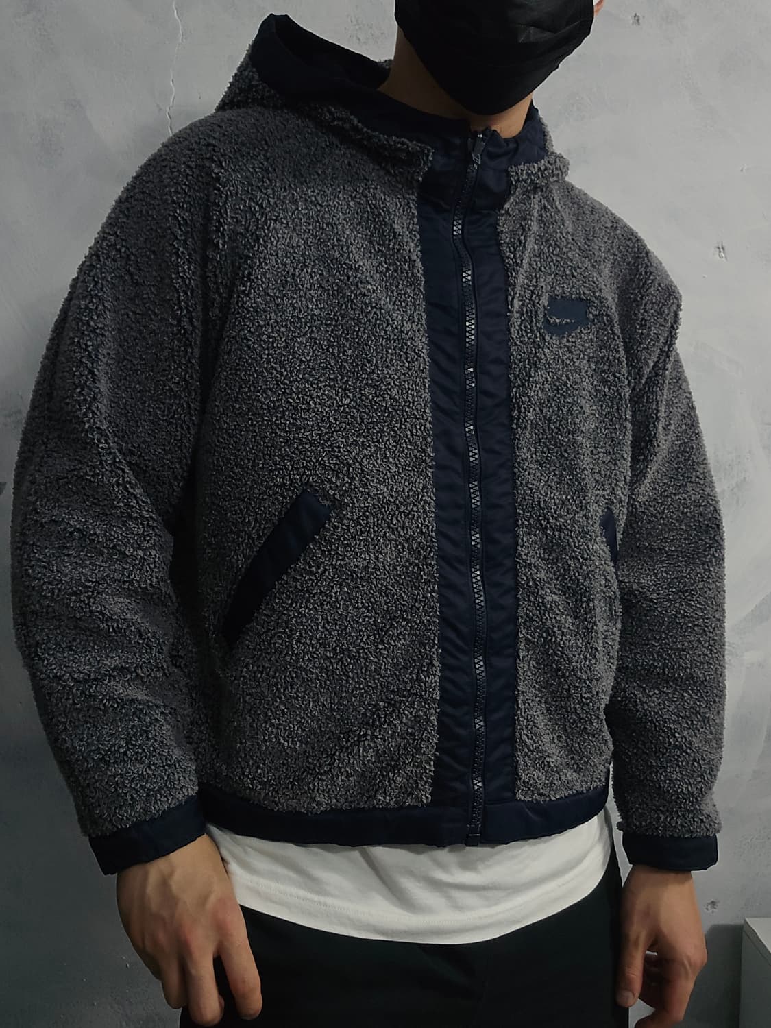나이키 NIKE 리버시블 쉐르파 자켓 XL사이즈 상품이미지1