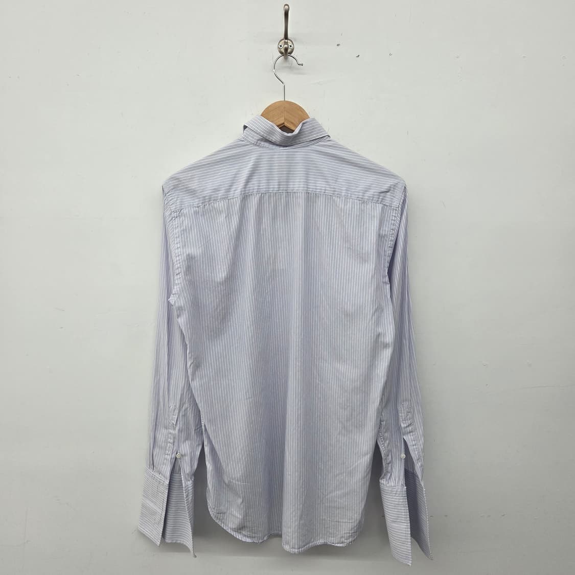 canali 까날리 스트라이프 긴팔 남방 셔츠 남 L 상품이미지5