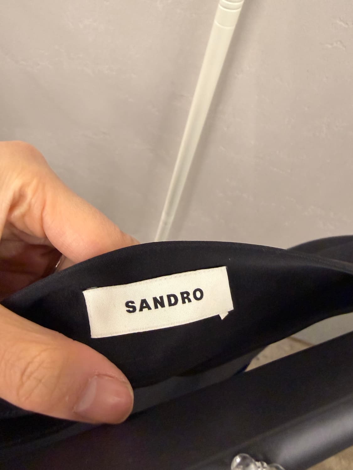 Sandro 하이웨이스트 숏팬츠 블랙 새상품 36 상품이미지6