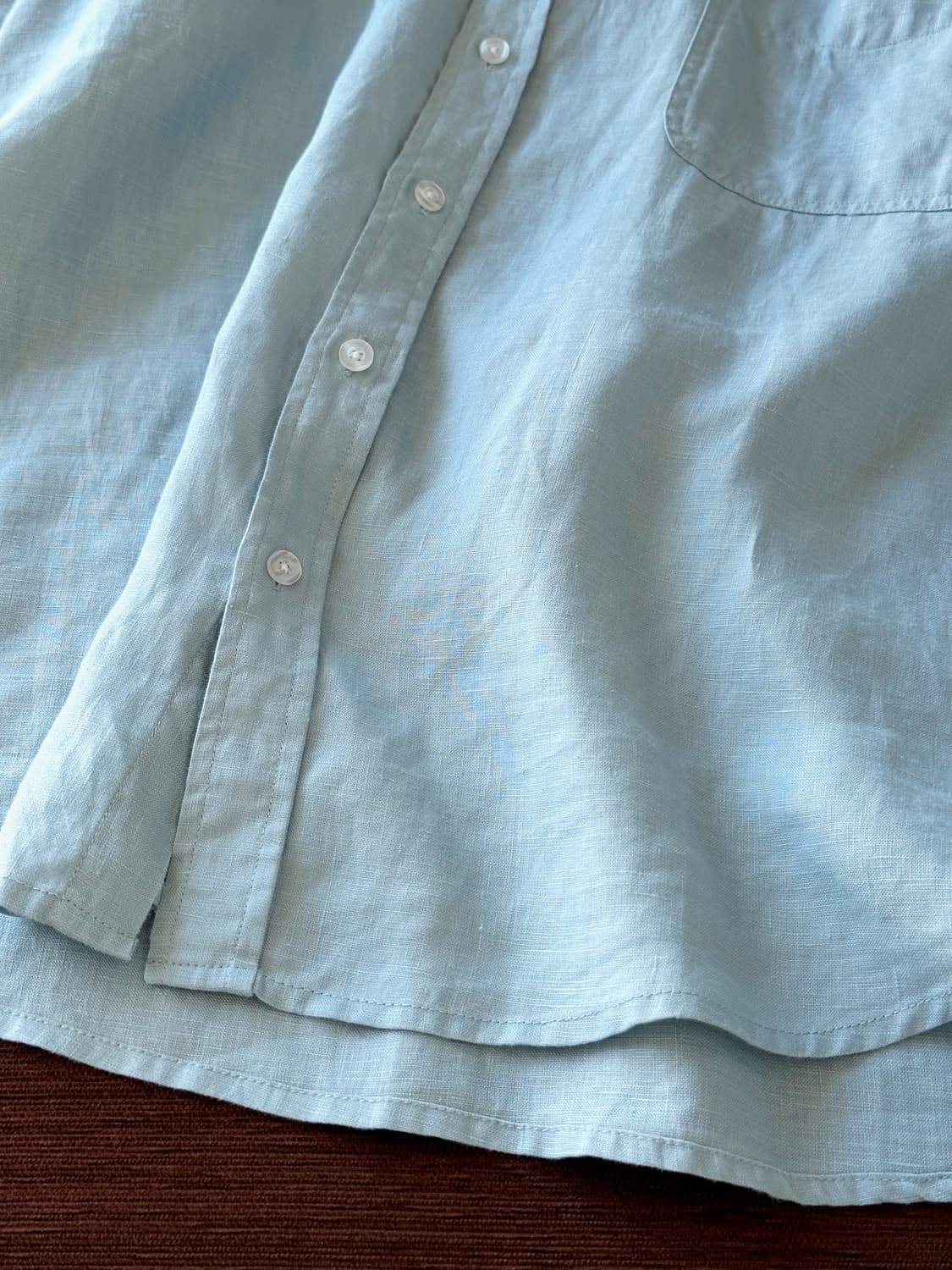Pure linen H/S shirt 상품이미지3