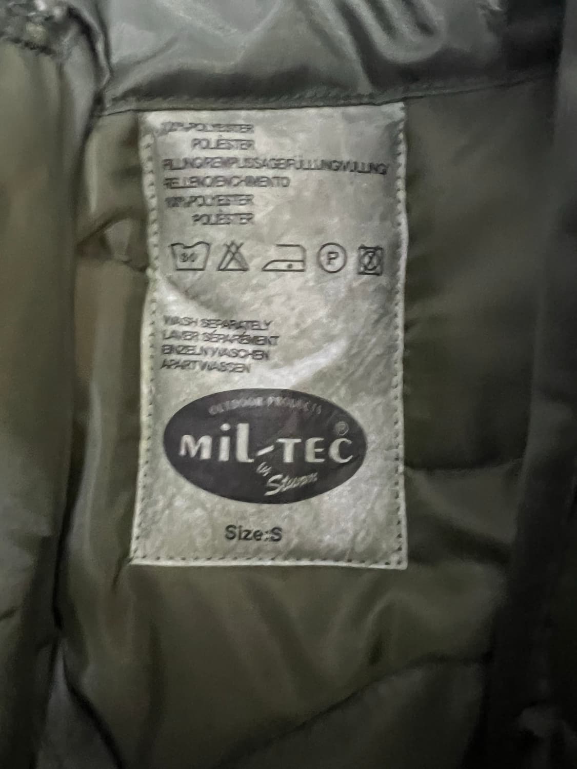 밀텍 m65 필드자켓 올리브 S 상품이미지3