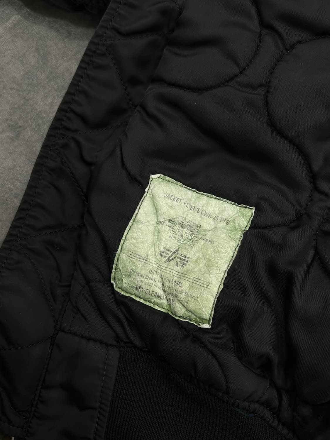 알파인더스트리 MA-1 항공 봄버 자켓 상품이미지7