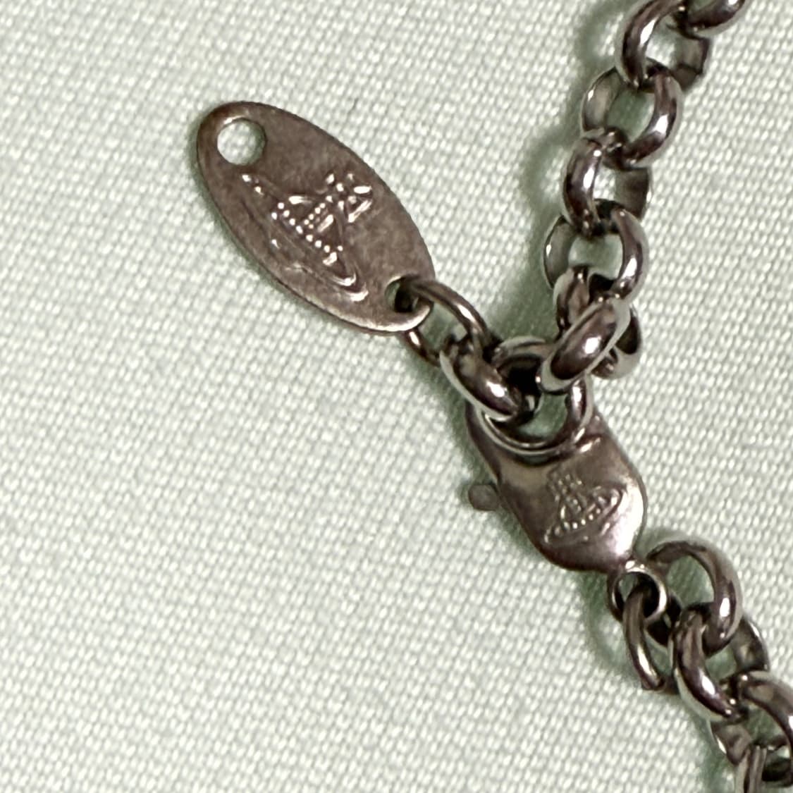 비비안우드웨스트 orb 투명 큐빅 목걸이 상품이미지7