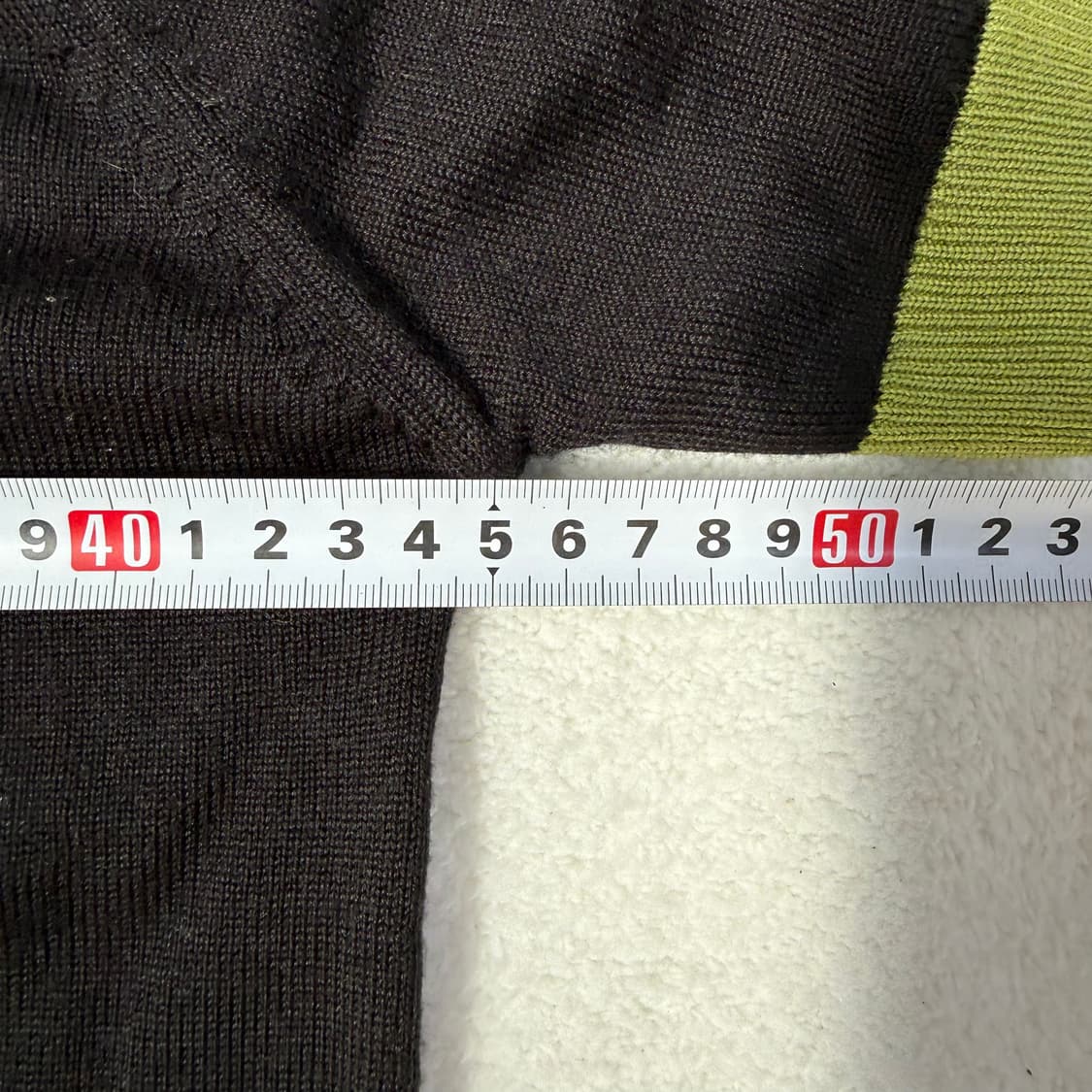 실측확인 울시 반팔 니트 0304T 상품이미지4