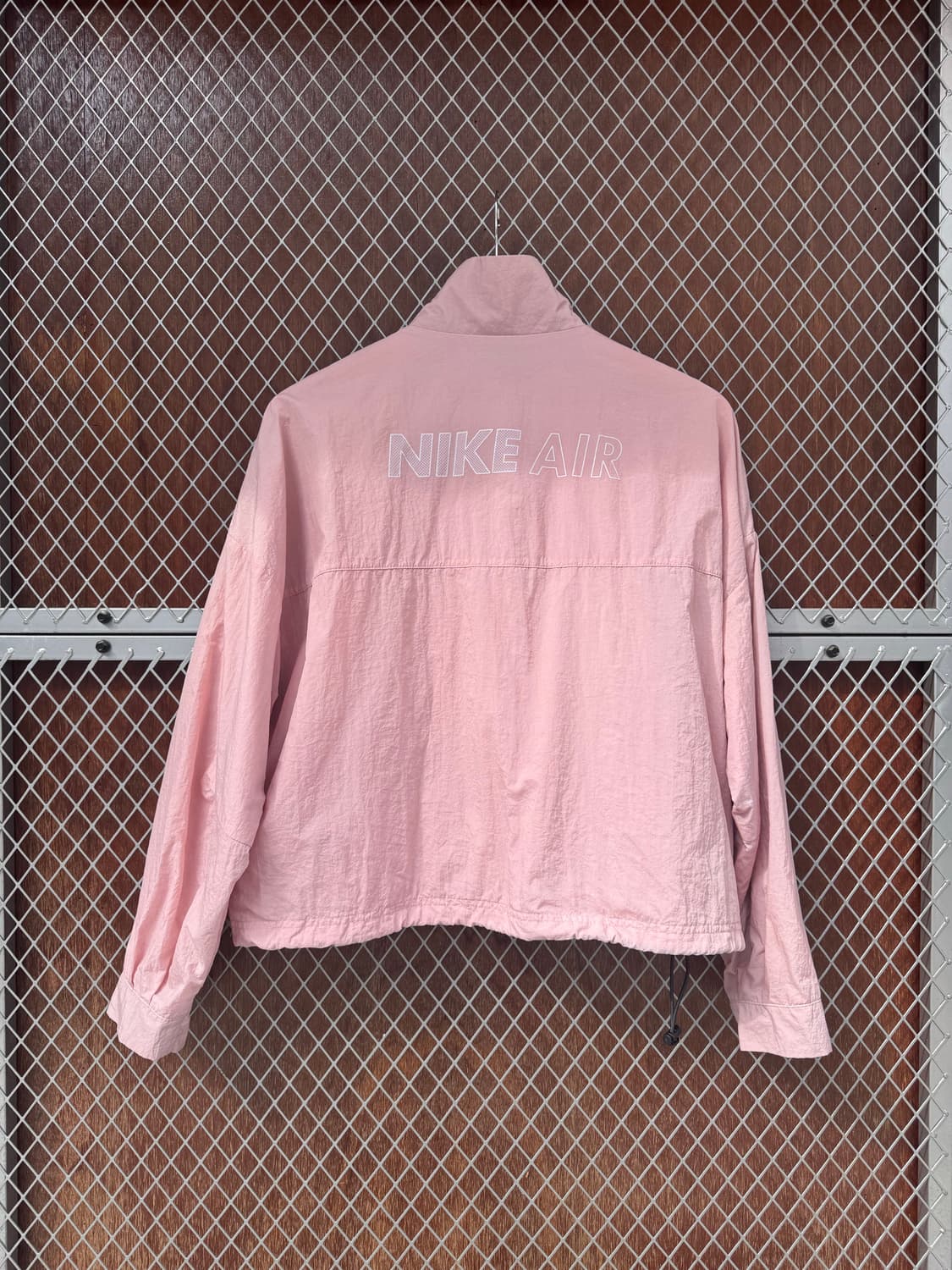 나이키 런닝 에어 우븐 연핑크 바람막이 자켓 M 상품이미지9