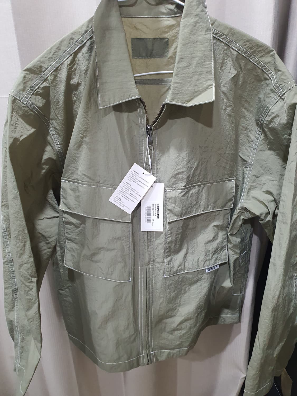 디스이즈네버댓  스터치 나일론셔츠  상품이미지1