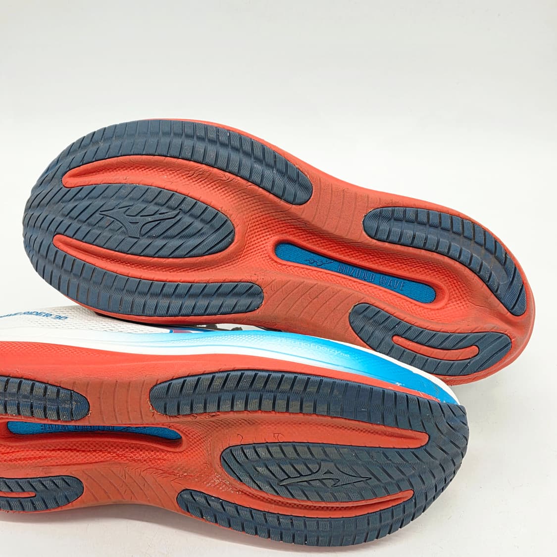  미즈노 웨이브 라이더30 흰/파 (270)  상품이미지3