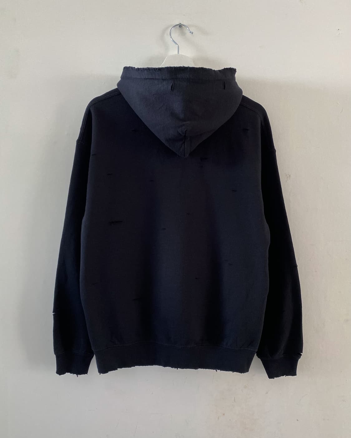 너바나 디스트로이드 블랙 후드티 상품이미지2