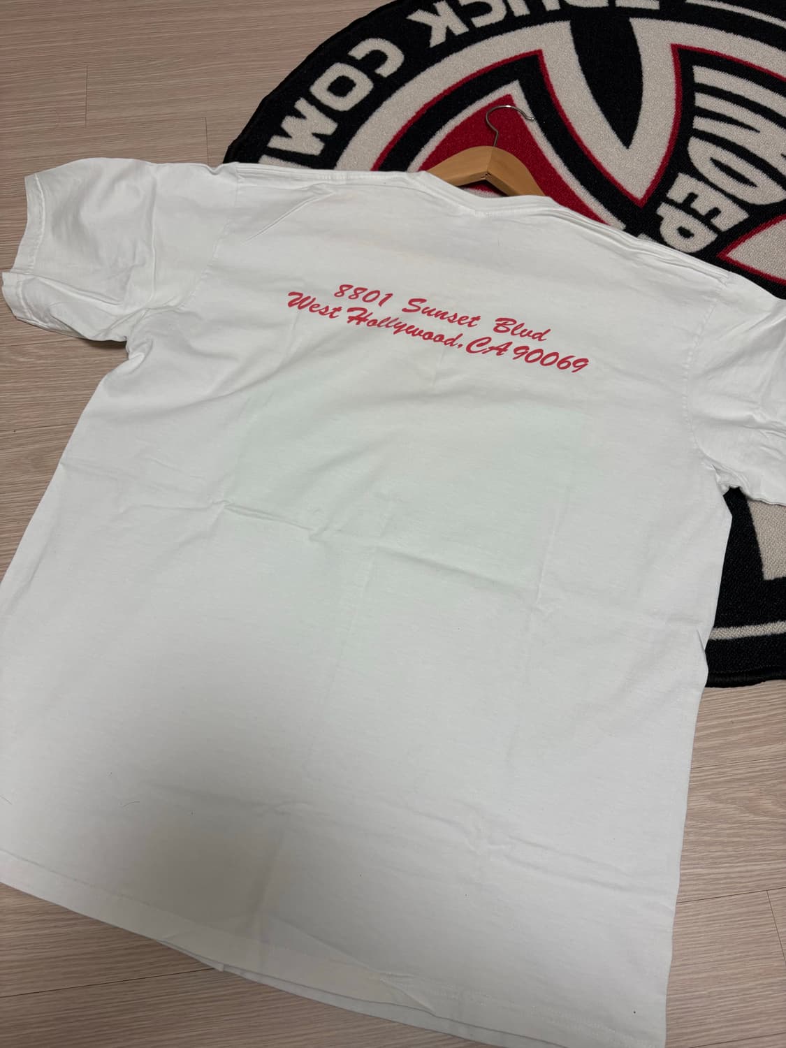 슈프림 웨스트 할리우드 박스로고 반팔 XL 상품이미지2