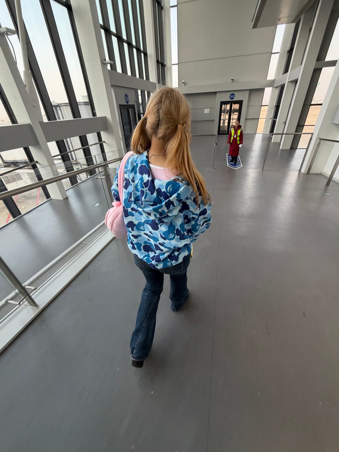 [XL] 베이프 ABC 카모 헤비 워시 크롭 핏 후드집업 블루 판매합니다 상품이미지4