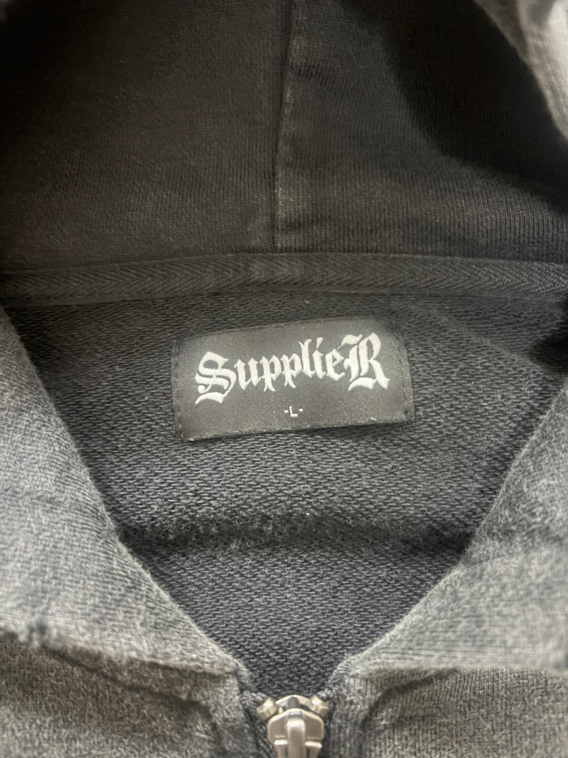 후드 집업damage Hooded zip-up 상품이미지6