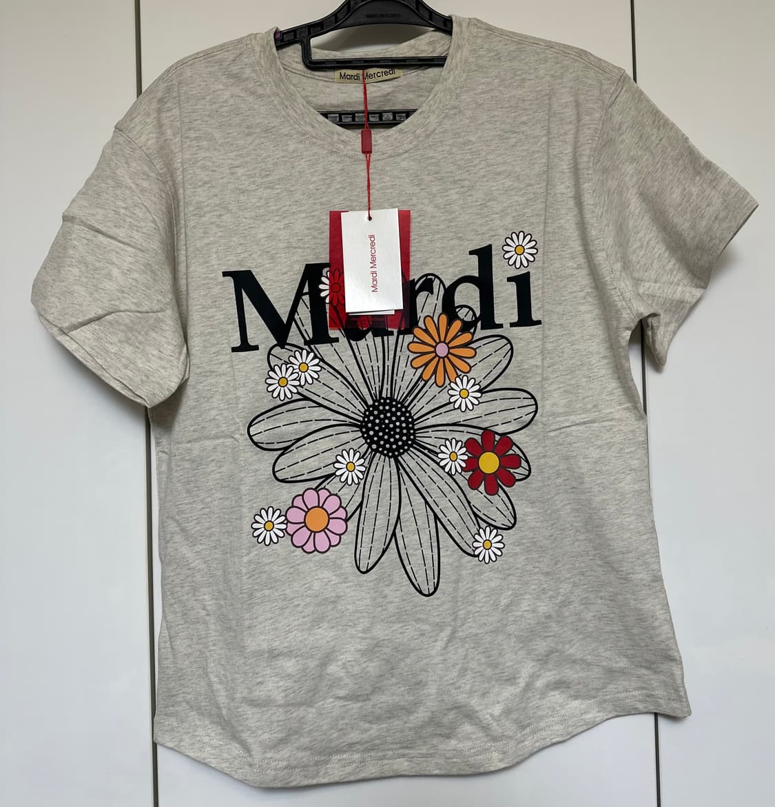 마르디 메크르디 플라워 반팔 티셔츠 상품이미지3