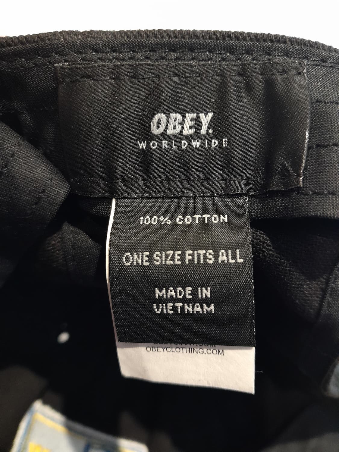 💥(새상품) 오베이 월드와이드 스냅백 (블랙)  상품이미지7