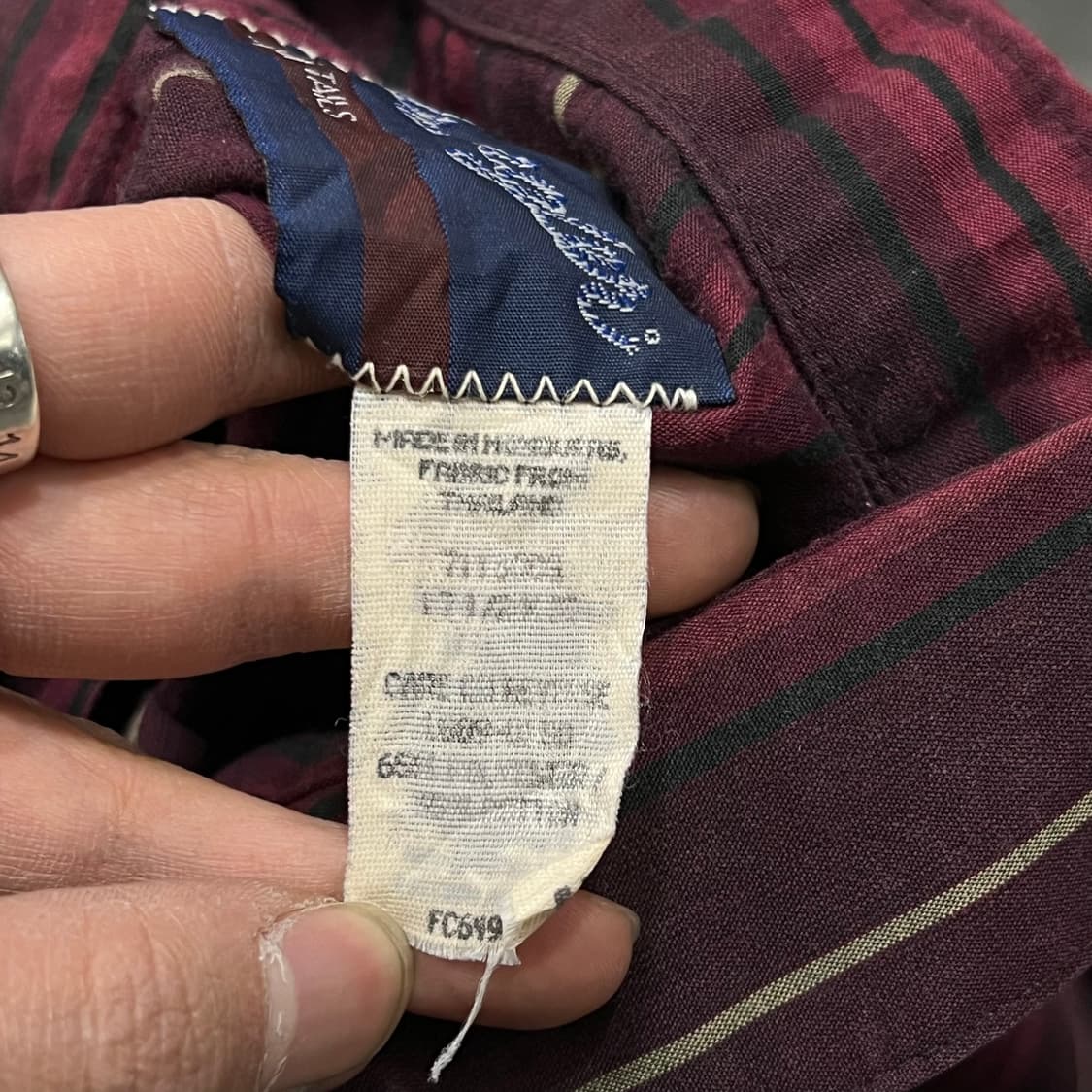  랭글러 스트라이프 웨스턴 셔츠 y15297 상품이미지6