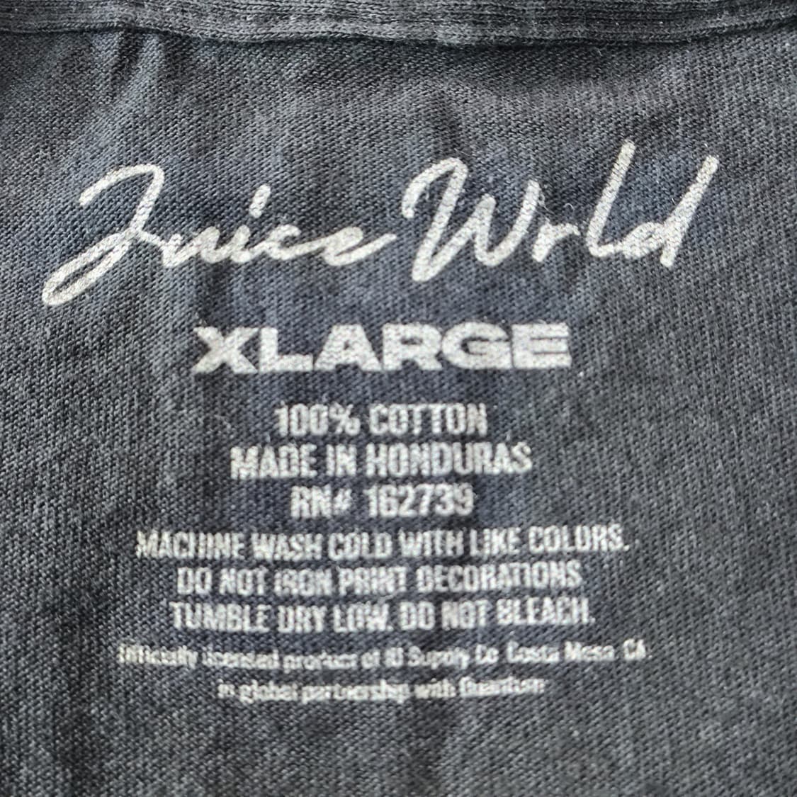 [XL] Juice WRLD 주스 월드 힙합티 상품이미지5