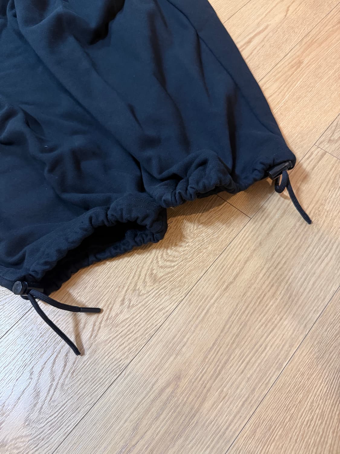 스웨이드 스웻팬츠 블랙-XL 상품이미지2