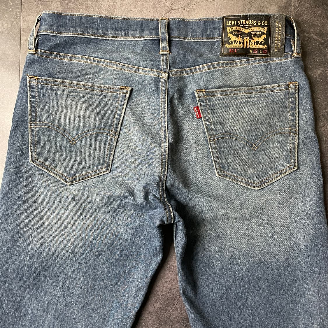 LEVI'S 리바이스511 슬림 스트레이트핏 코튼 데님 팬츠 A00618 상품이미지7