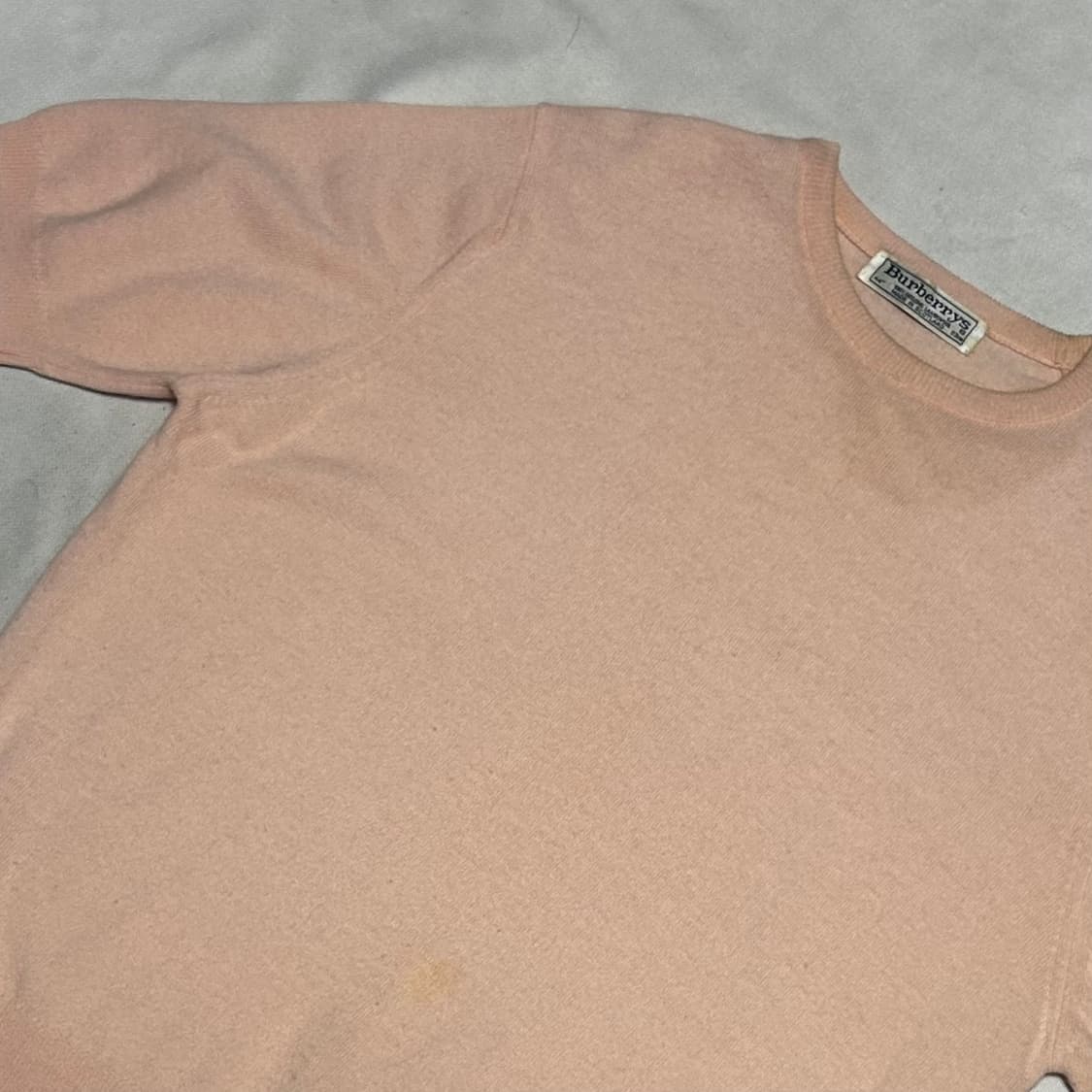 44 버버리 울 니트 반팔  상품이미지1