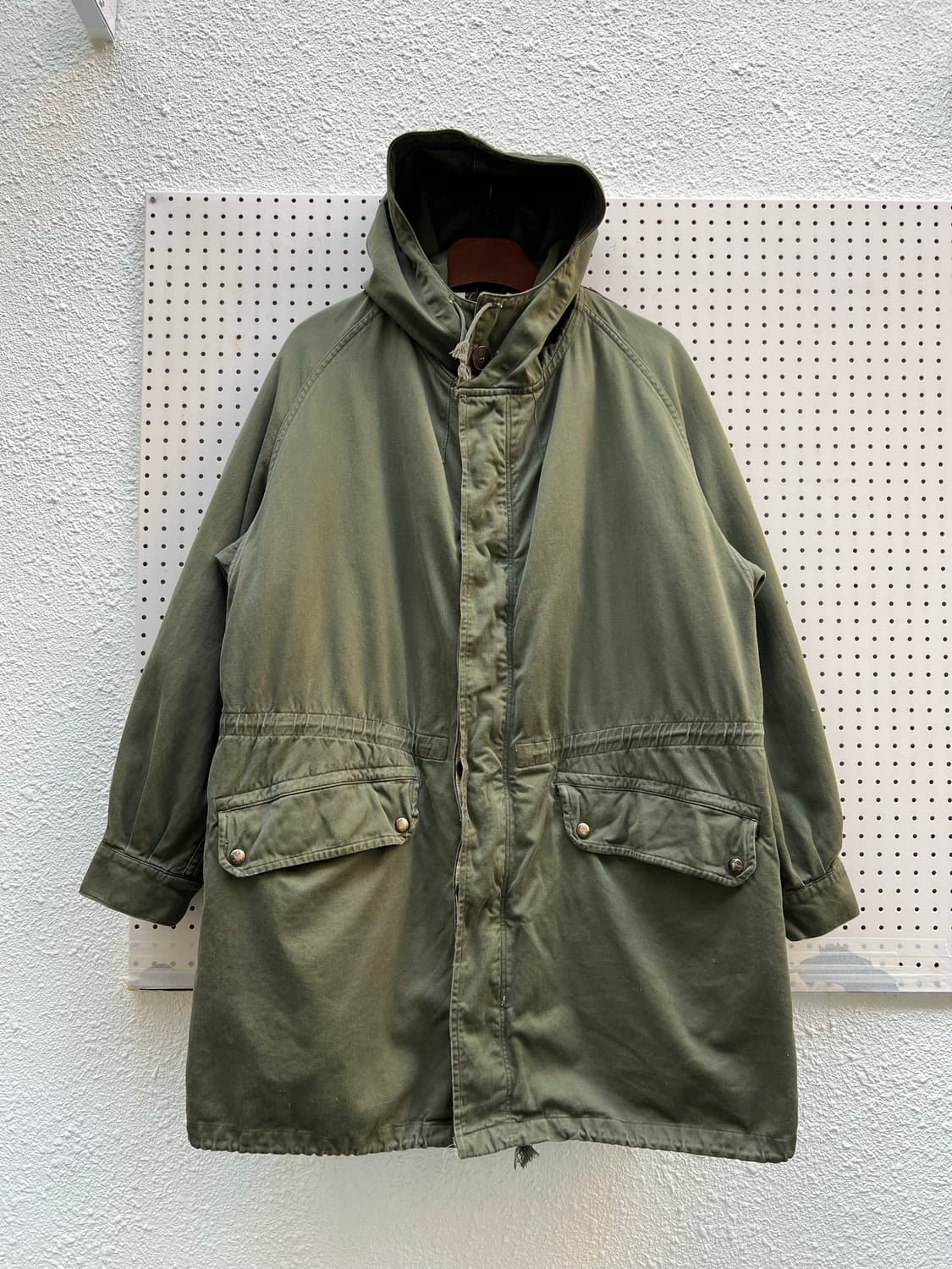 70s FRENCH ARMY M-64 MILITARY 개파카 모즈파카 상품이미지1