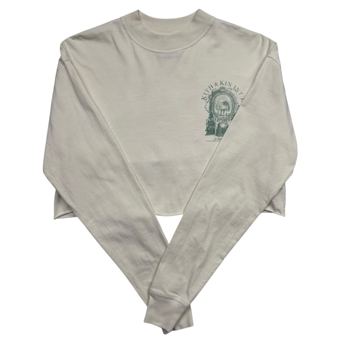 Kith 화이트 크롭 제스퍼 롱슬리브 XS 상품이미지1