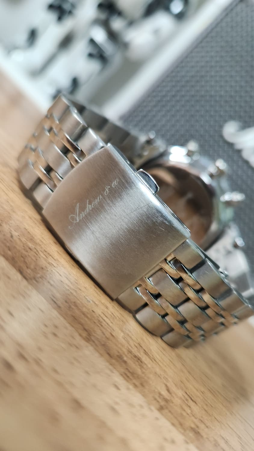 # 앤드류앤코 멀티펑션 남성명품시계 급처 / 남성메탈시계 상품이미지10