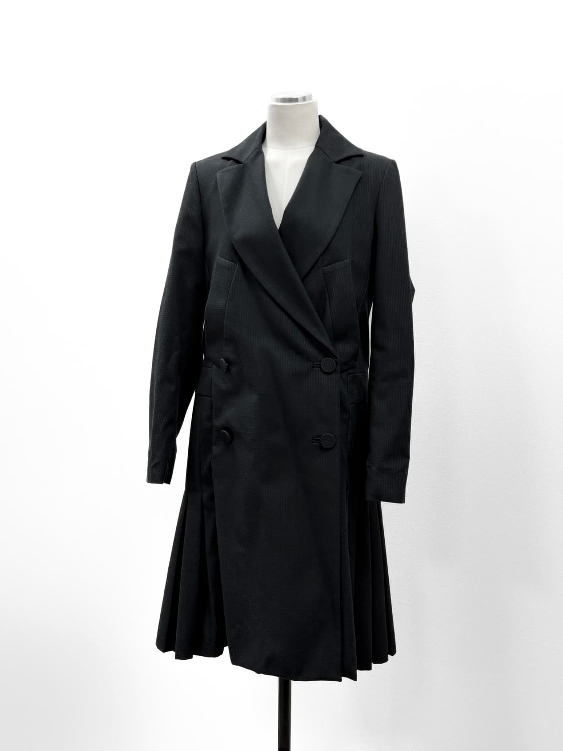 마르니 로우 웨스트 백 플리츠 코트 상품이미지2