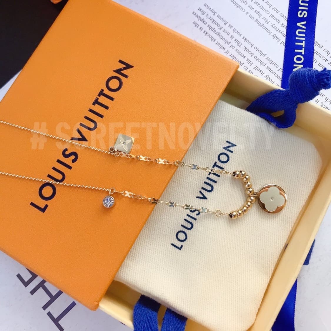 LV flower cham 목걸이 풀박스 상품이미지8