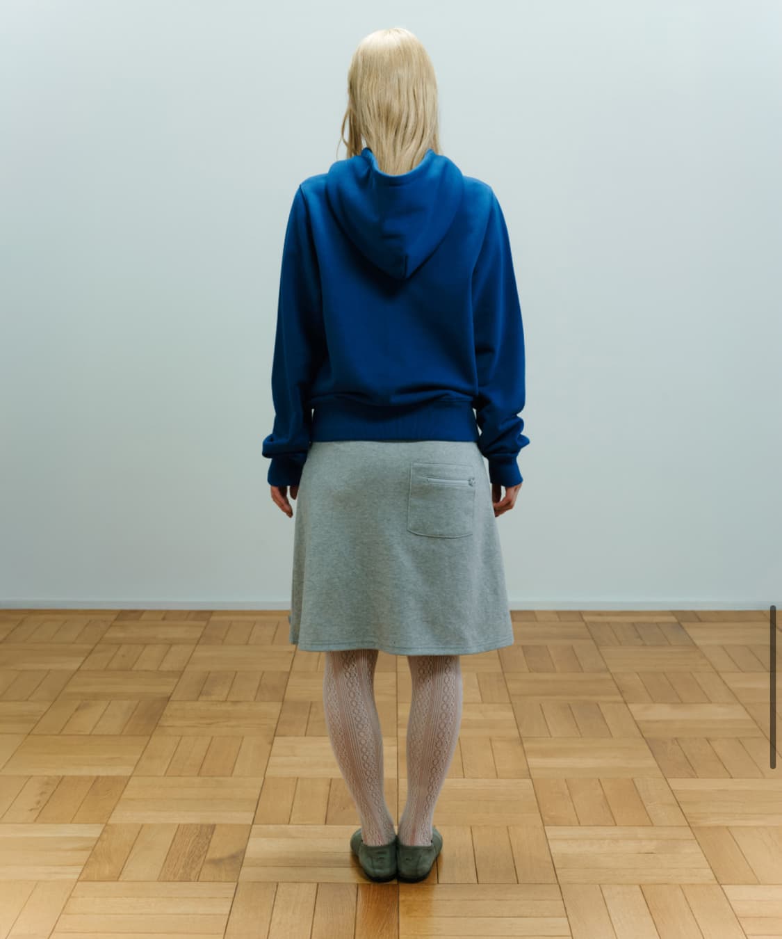 코이세이오 038 COZY HOOD ZIP-UP BLUE 상품이미지3