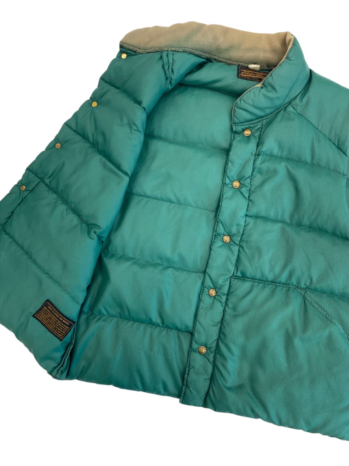 7-80's 에디바우어 립스탑 다운 베스트 상품이미지7