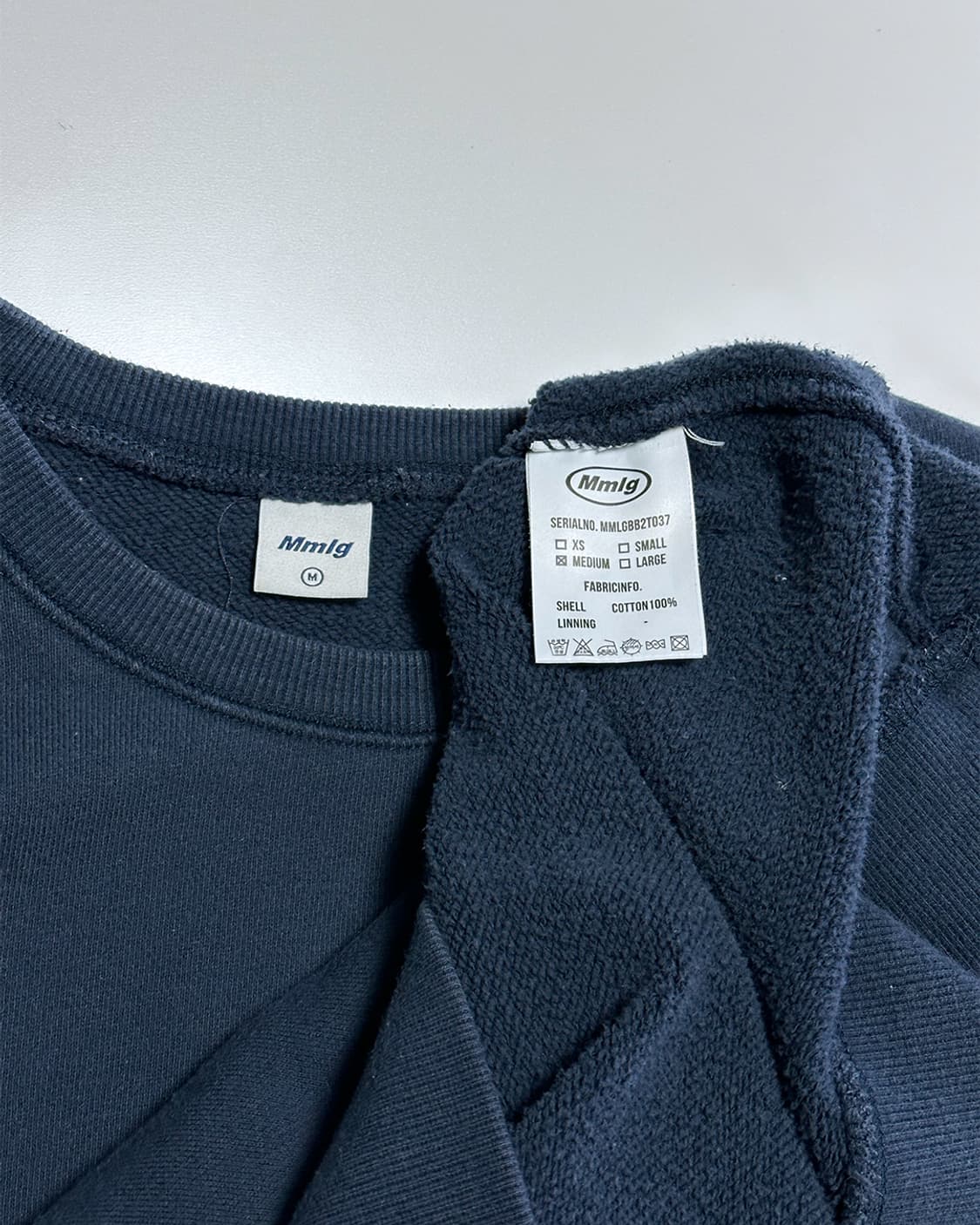 MMLG 기모 맨투맨 상품이미지4