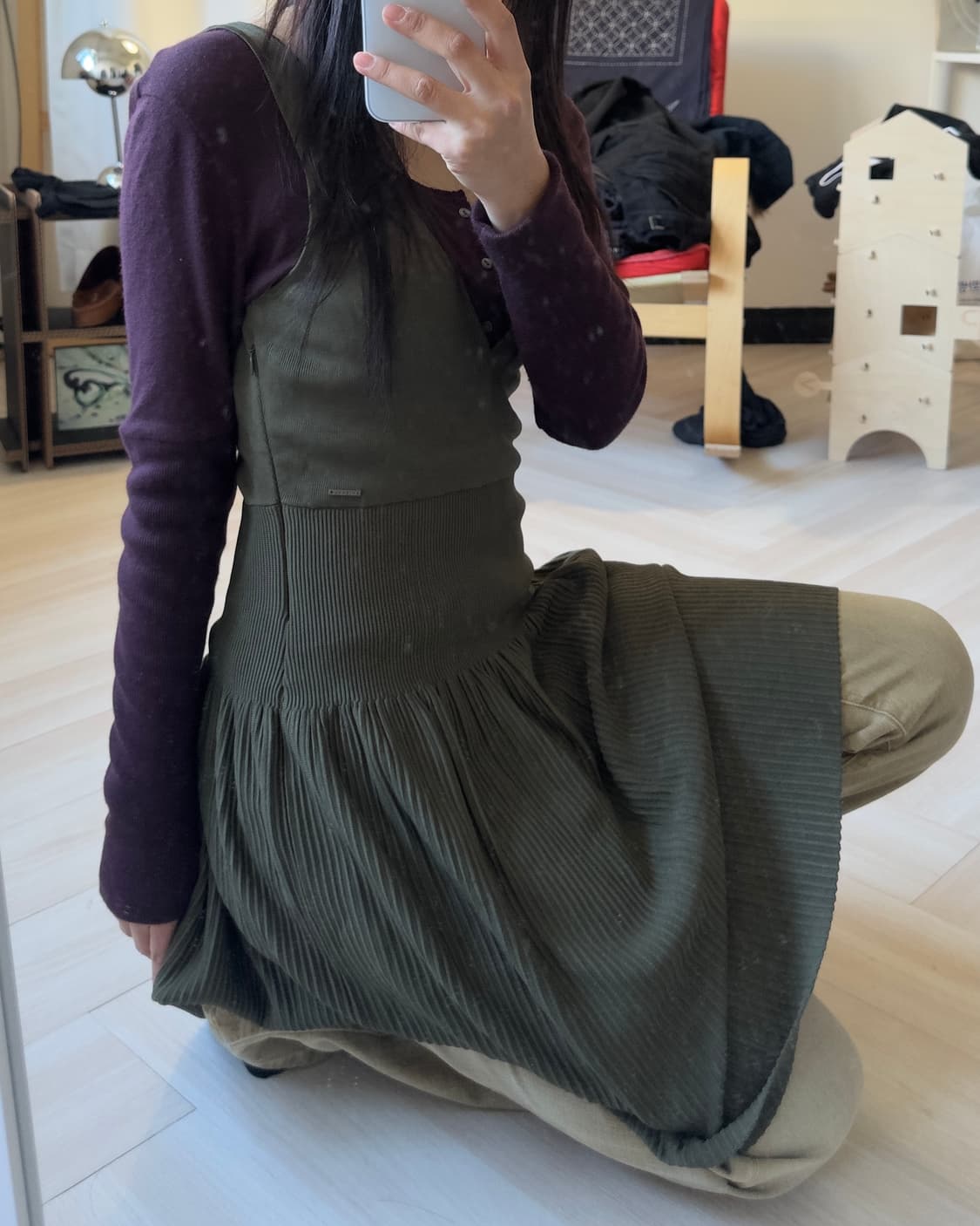 [DIESEL] Logo Tag Knit Onepiece 상품이미지3