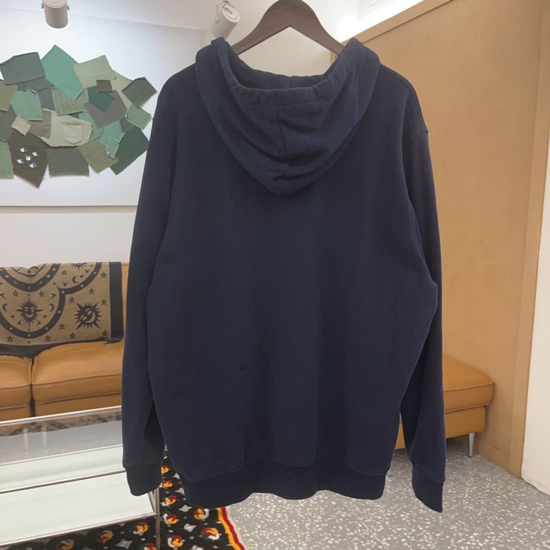 갭 올드스쿨 빈티지 오버핏 약기모 후드 집업 XL C07492 상품이미지4