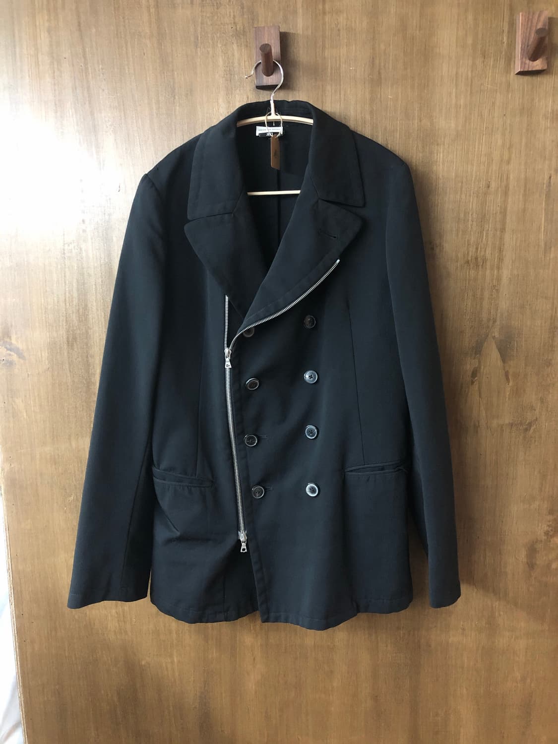 Dries van noten 지퍼 디테일 피코트 48 상품이미지2