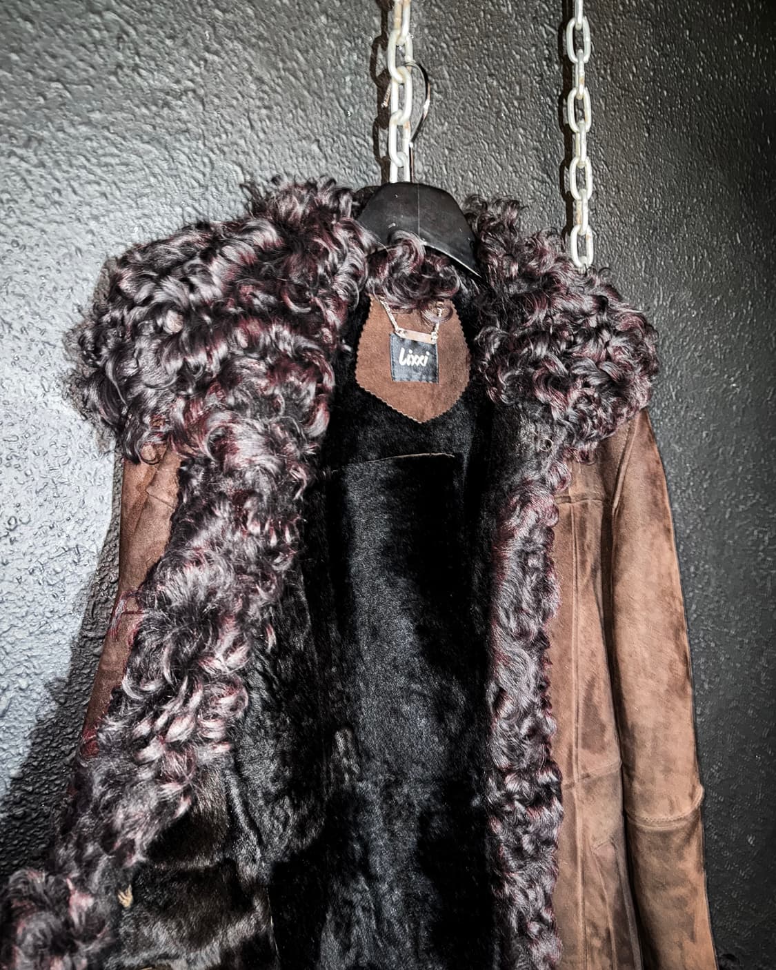 Lamb Fur Shearling Long Coat 상품이미지7