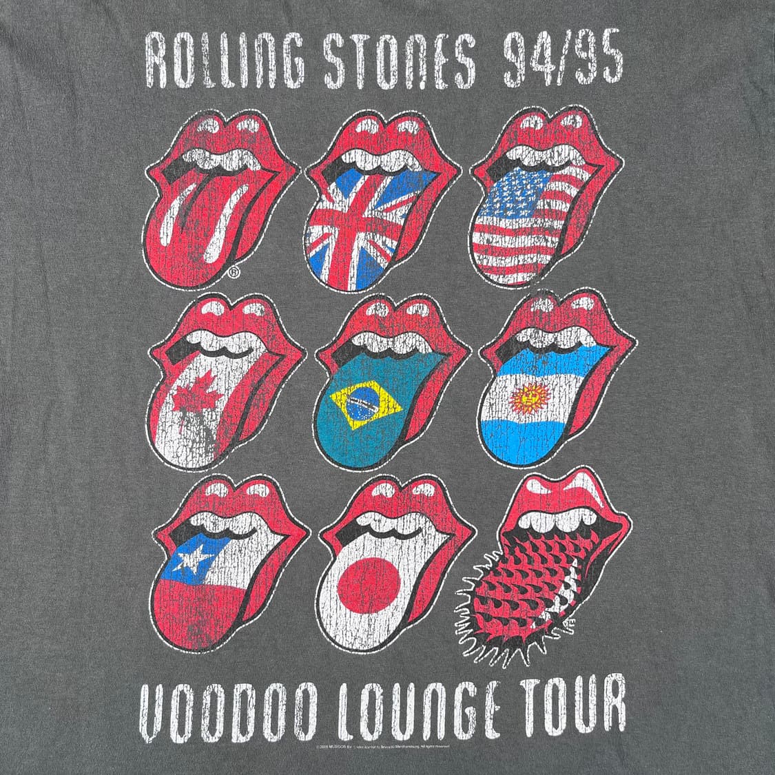 롤링스톤즈 부두 라운지 투어 반팔 상품이미지4