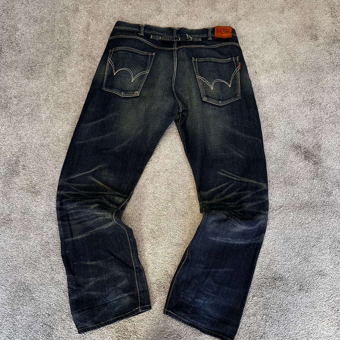 에드윈 505Z 신치백 셀비지 데님38 상품이미지1