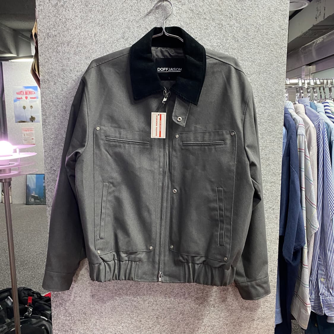 도프제이슨 그레이 리암 워크 자켓 B4114 상품이미지2
