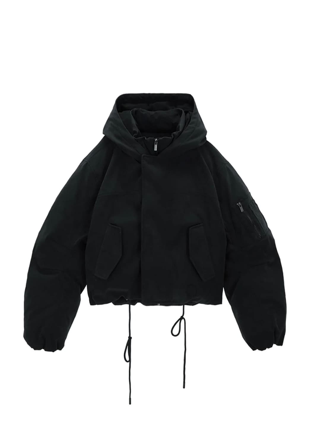 (W) Matin Kim Layered Hoody Bomber Down  상품이미지1